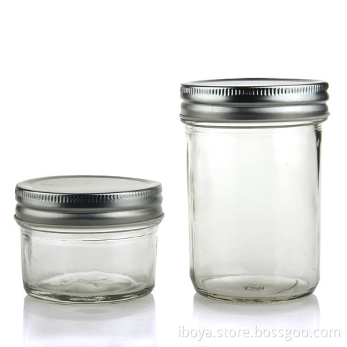 Hot Sale Clear Victorian Glass Food Jar